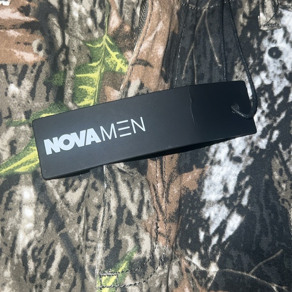 NWT Nova Men Green Summer Games Slim Cargo Pants - Picture 8 of 8